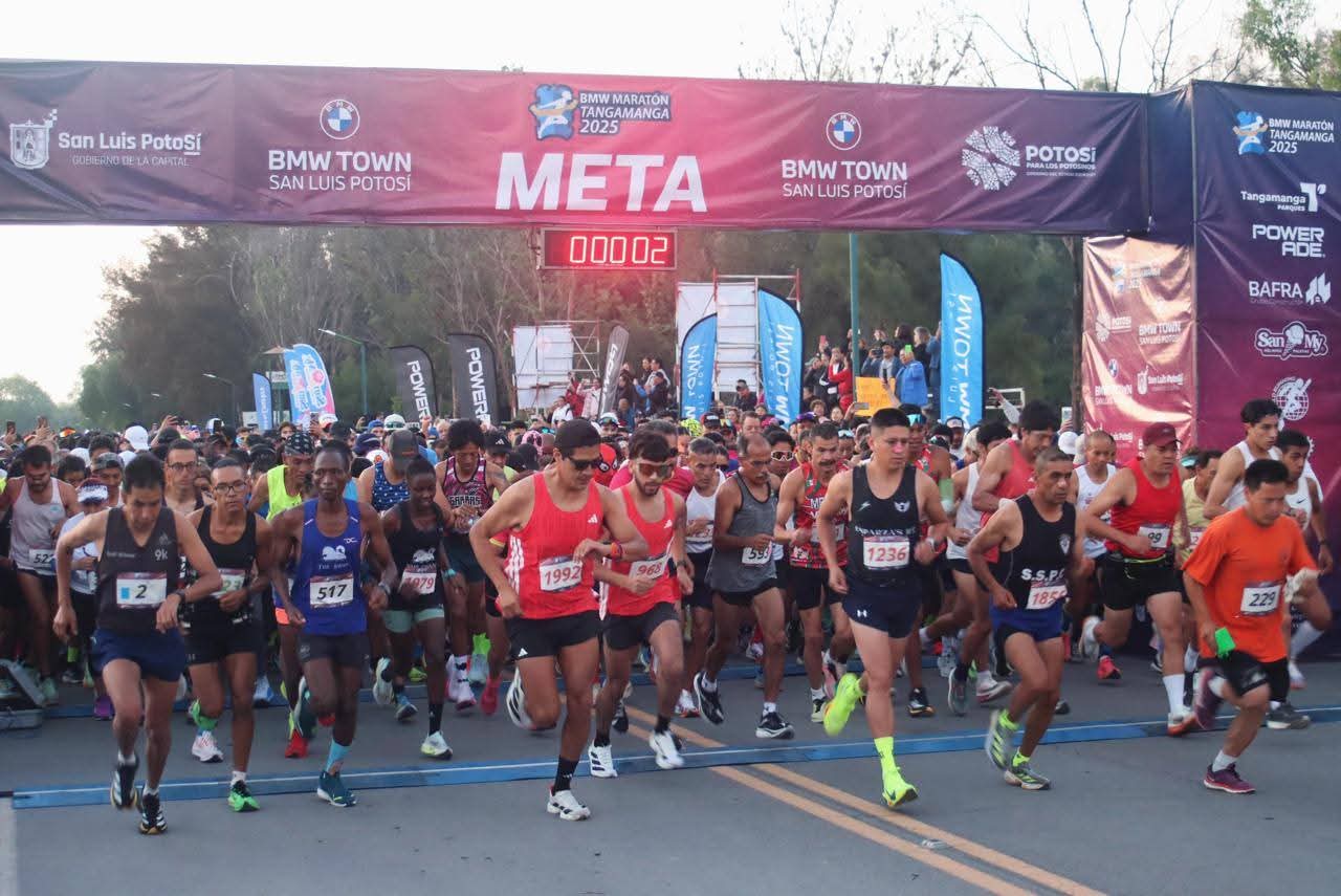 🎖BMW MARATÓN TANGAMANGA VUELVE A HACER HISTORIA EN SLP✅️
