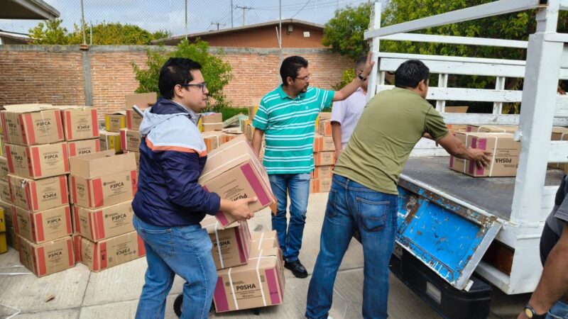SEER inicia entrega de libros de texto gratuitos, se distribuirán 280 mil ejemplares.