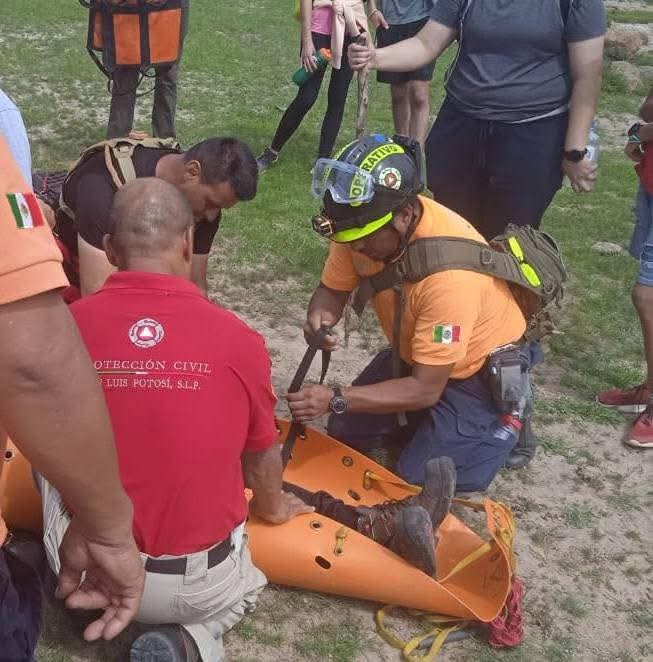 ⚠️ PROTECCIÓN CIVIL MUNICIPAL RESCATA A SENDERISTA EN LA SIERRA DE SAN MIGUELITO