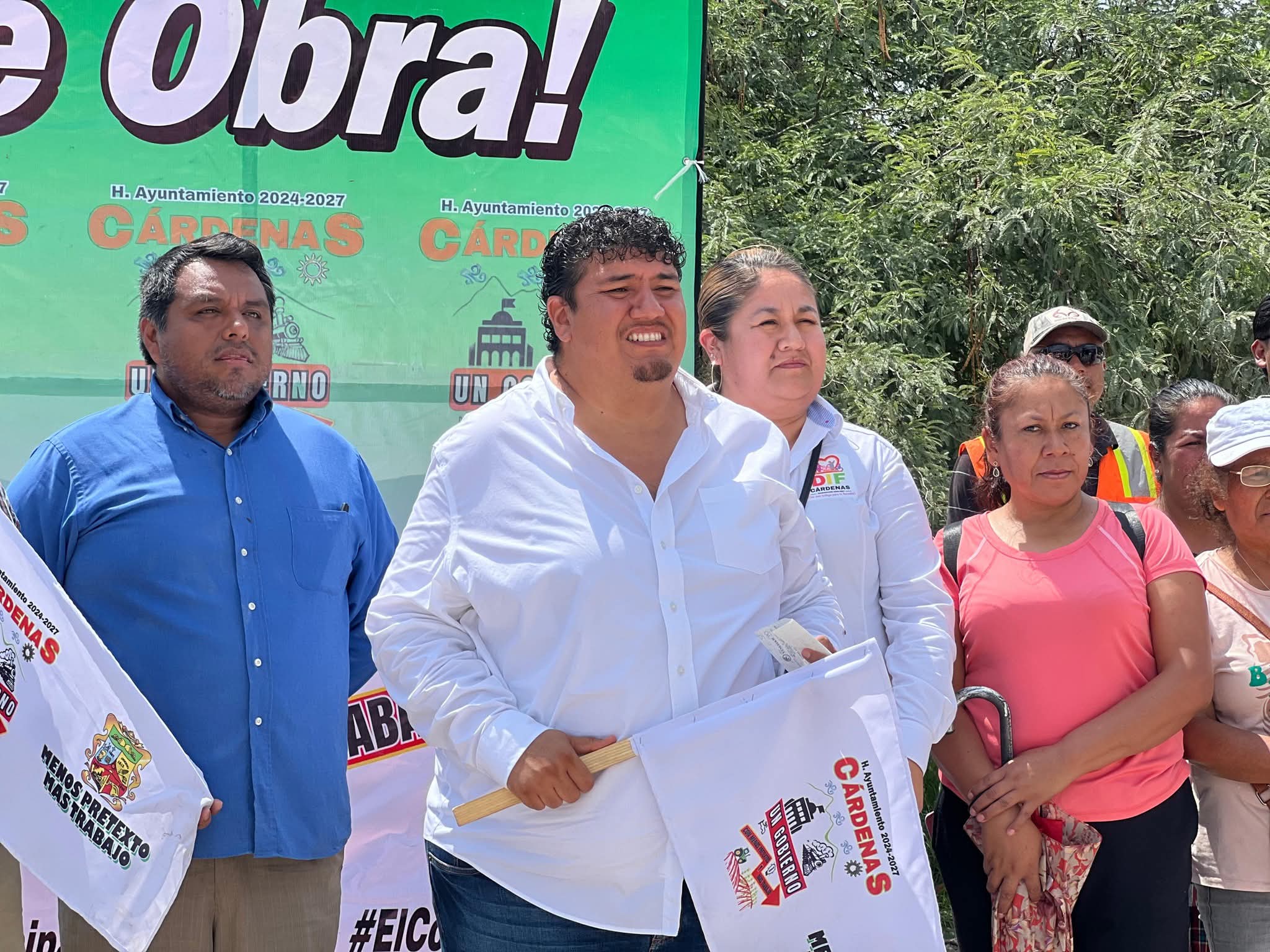 🚧💧 ¡Comprometidos con el bienestar de las familias cardenenses!