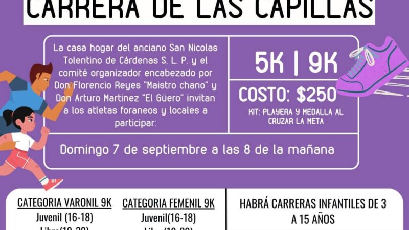 ¡Prepárate para la Tradicional Carrera de las Capillas en Cárdenas!