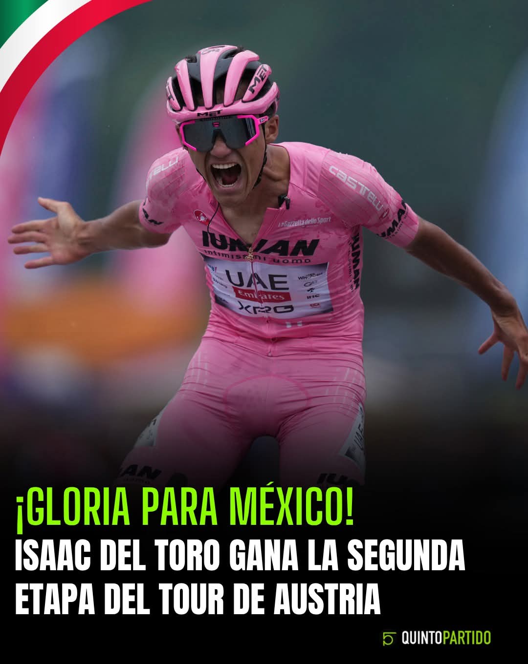 ¡Isaac del Toro, un crack que pone a México en la cima del ciclismo!