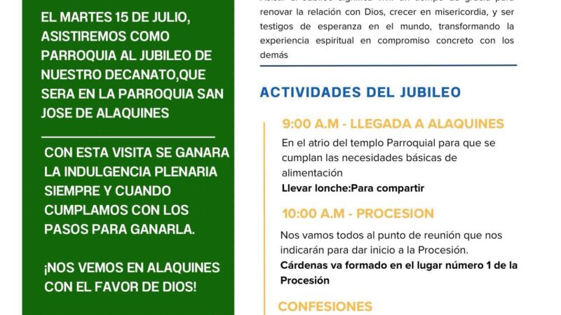 Jubileo del Decanato
