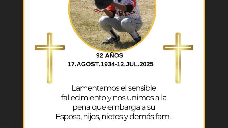 Fallece Lino Rodríguez Medina, Incansable Impulsor del Béisbol en Cárdenas