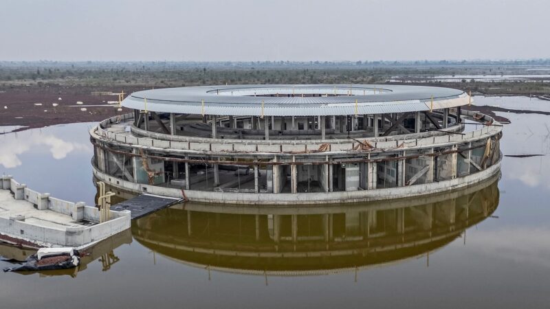 Ex aeropuerto de Texcoco Inundado!!!