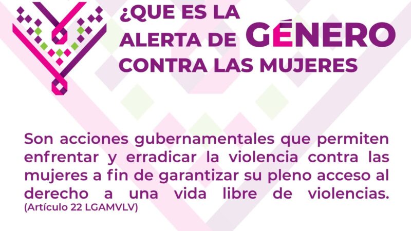 ¿Qué es la Alerta de Género?Conoce sobre la naturaleza y alcances de la #AlertaDeGénero