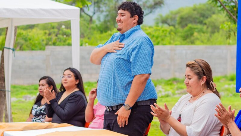 Graduación en Telesecundaria “Beníto Juarez” en la comunidad de lobos.