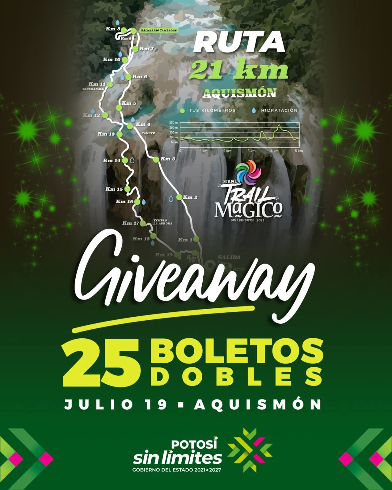 Desde la cuenta oficial de Ricardo Gallardo Cardona, Boletos Gratis!!