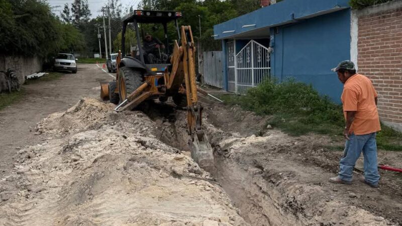 Avance en la Mejora de la Red de Agua Potable en El Trompillal.