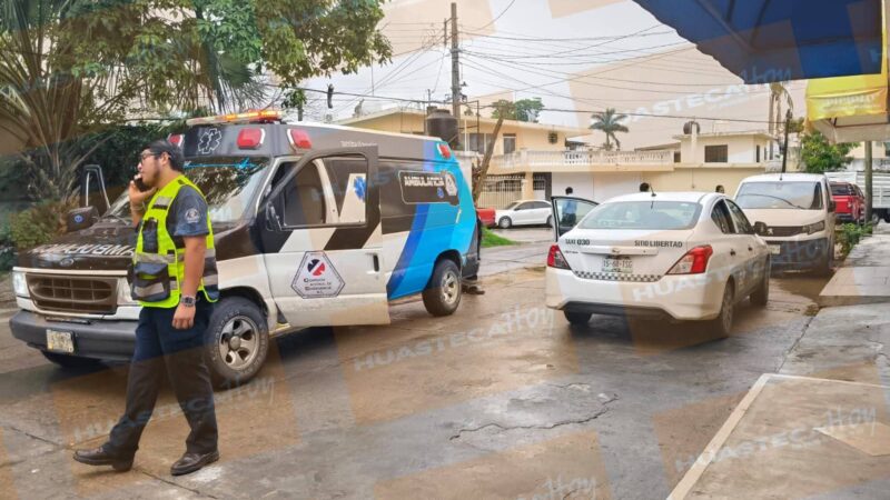 Fallece taxista mientras laboraba en la zona centro de Ciudad Valles