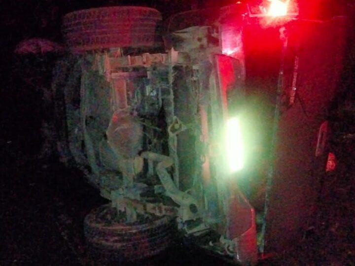 #SLP | Accidente en la carretera a Rioverde deja varias personas lesionadas.