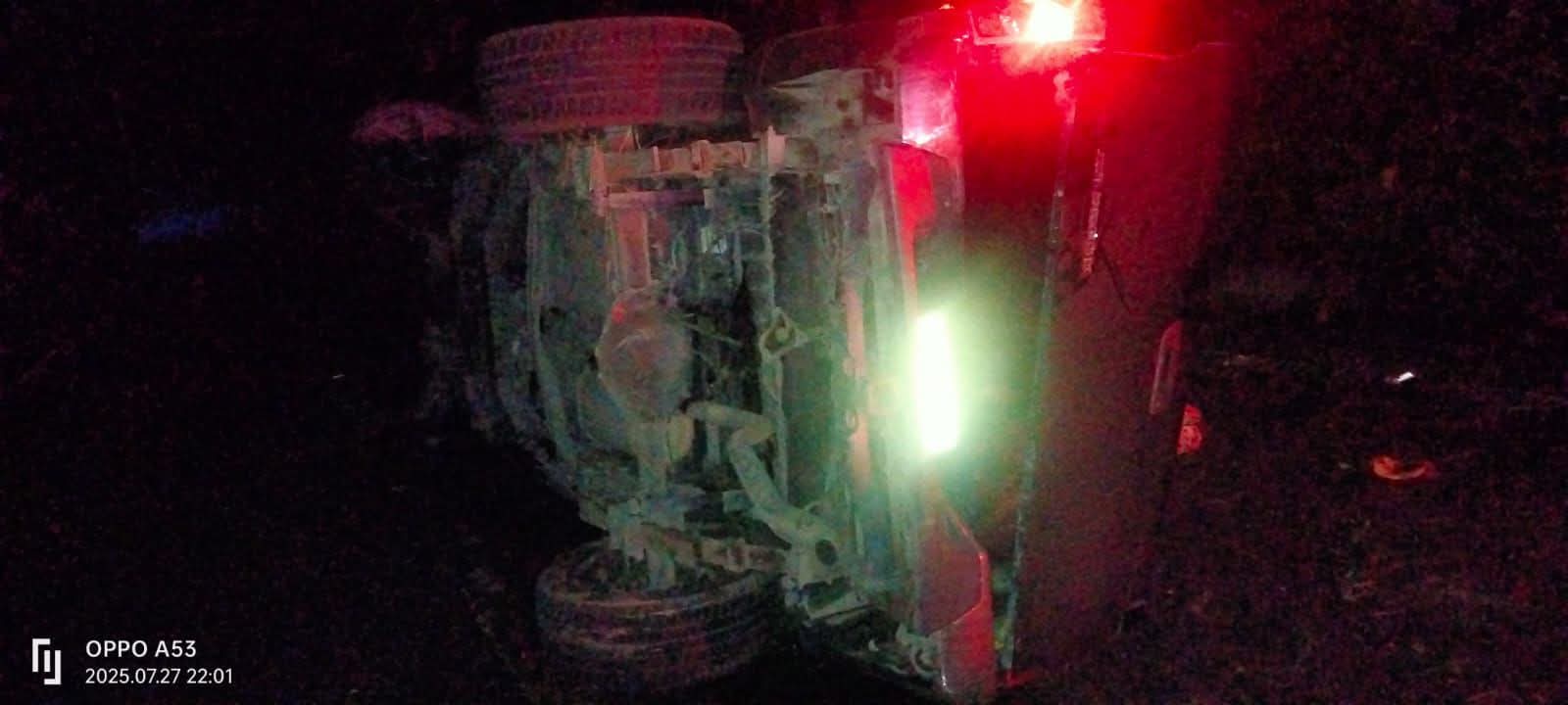 #SLP | Accidente en la carretera a Rioverde deja varias personas lesionadas.