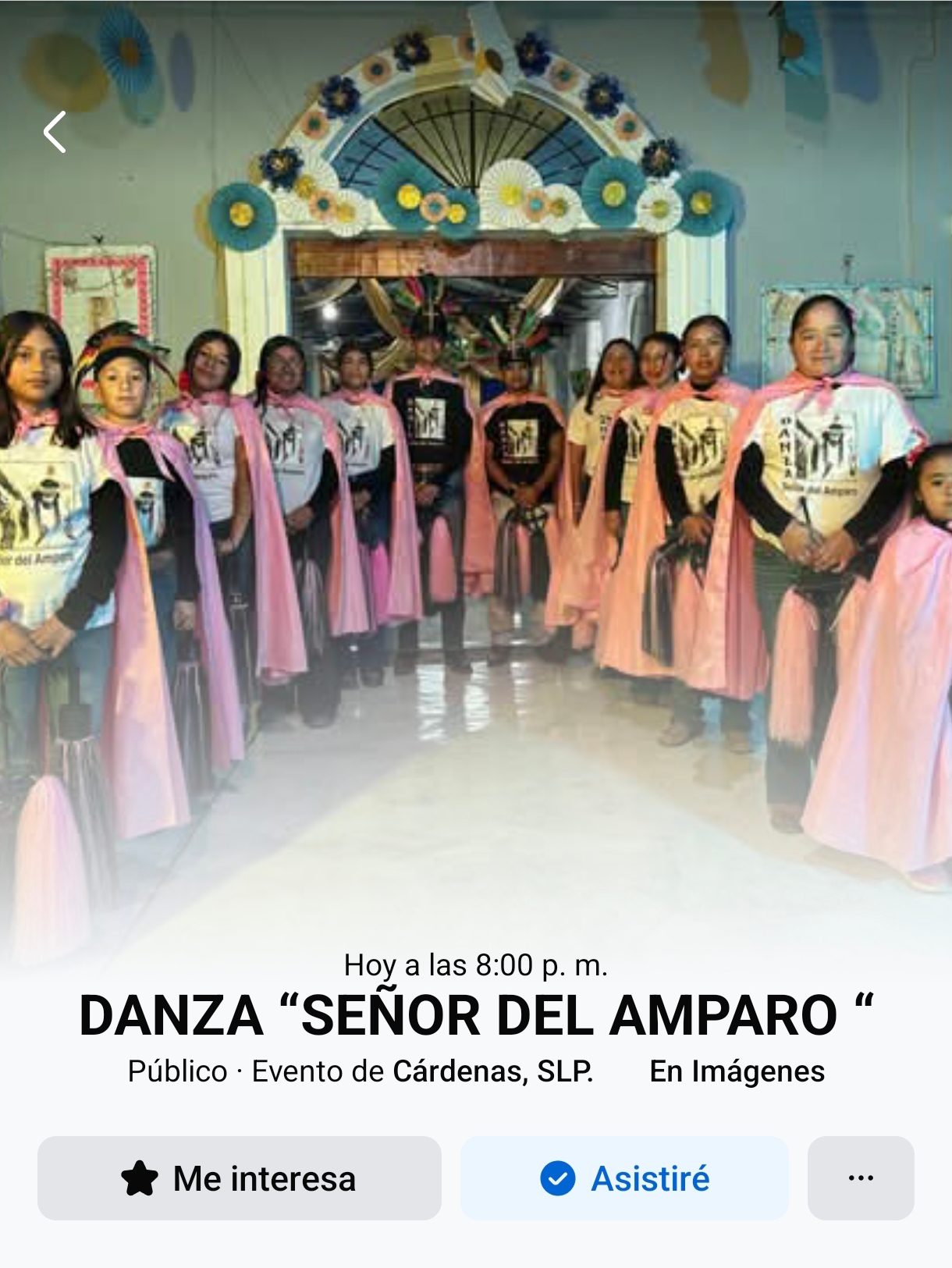 LA DANZA “ SEÑOR DEL AMPARO”
