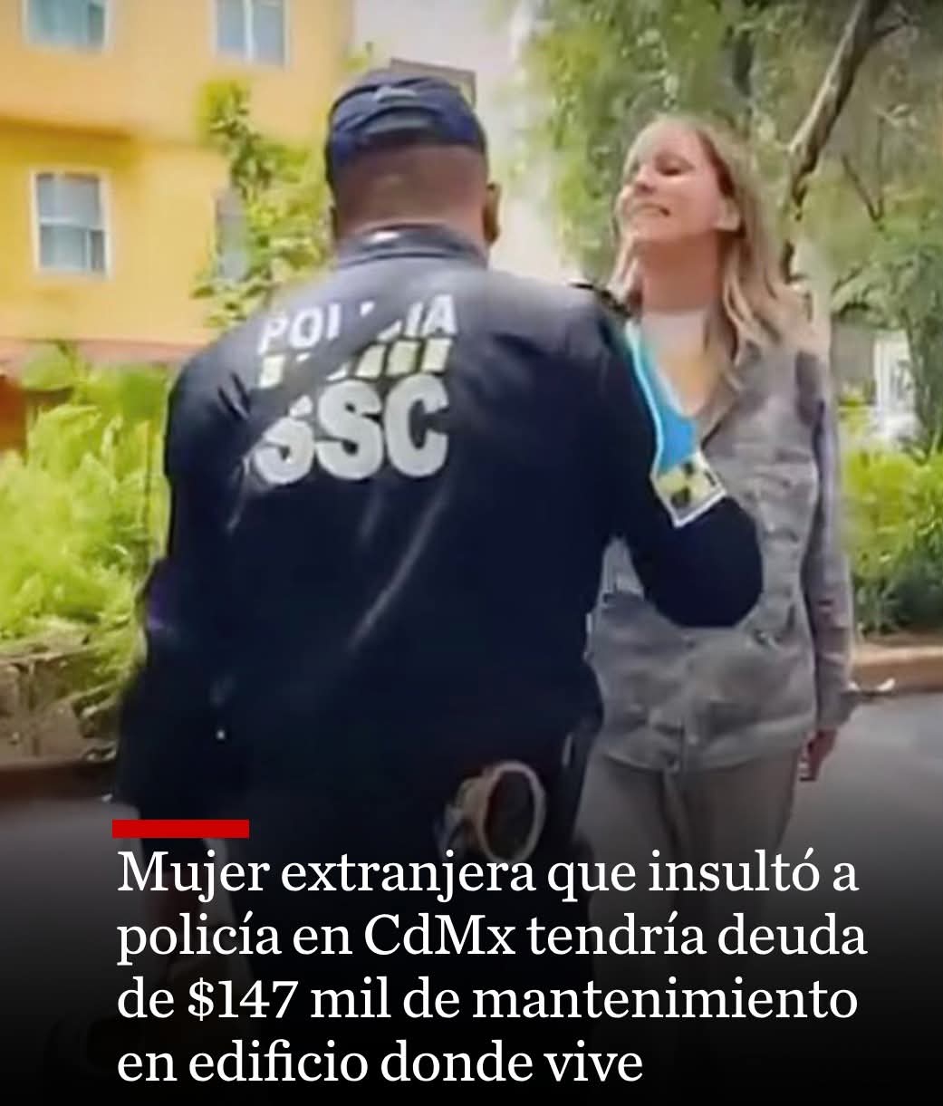 Insultó con expresiones racistas a un oficial de tránsito en la Condesa