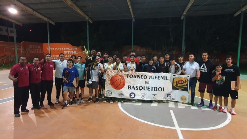 🏆CULMINO CON ÉXITO EL TORNEO JUVENIL DE BASQUETBOL🏀✨️