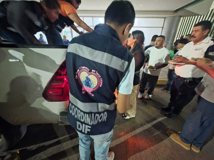 DIF MUNICIPAL DE SANTA CATARINA LLEVÓ COMIDA A FAMILIARES DE PERSONAS HOSPITALIZADAS EN RIOVERDE