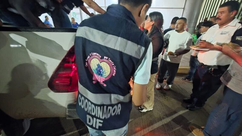 DIF MUNICIPAL DE SANTA CATARINA LLEVÓ COMIDA A FAMILIARES DE PERSONAS HOSPITALIZADAS EN RIOVERDE