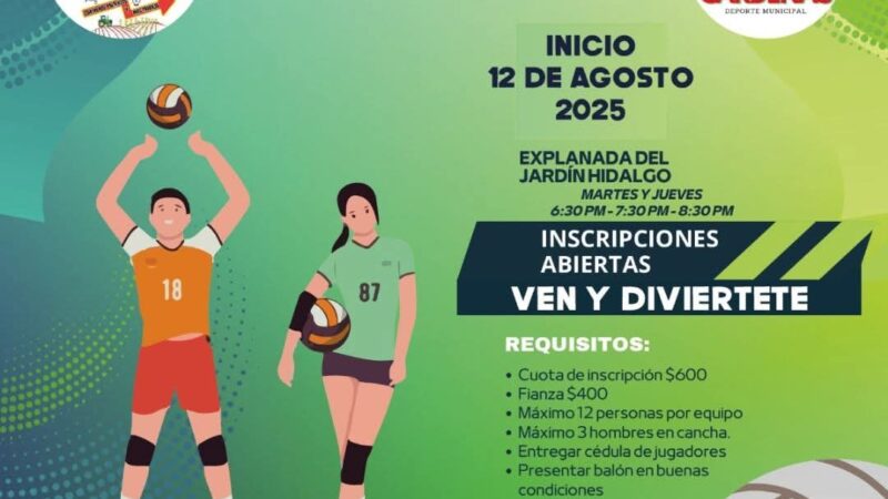 ¡Únete al VII Torneo de Voleibol Mixto Empresarial Cardenense!