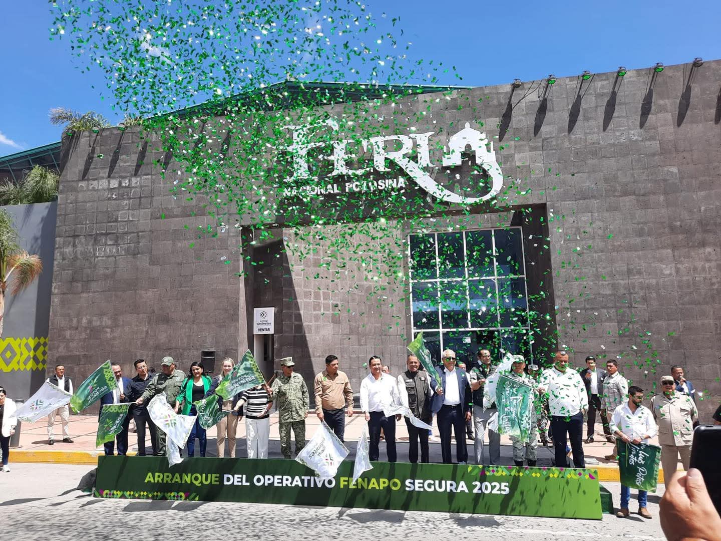 🟢🚨Refuerzan seguridad en FENAPO 2025 con moderno equipo de vigilancia y nueva aeronave
