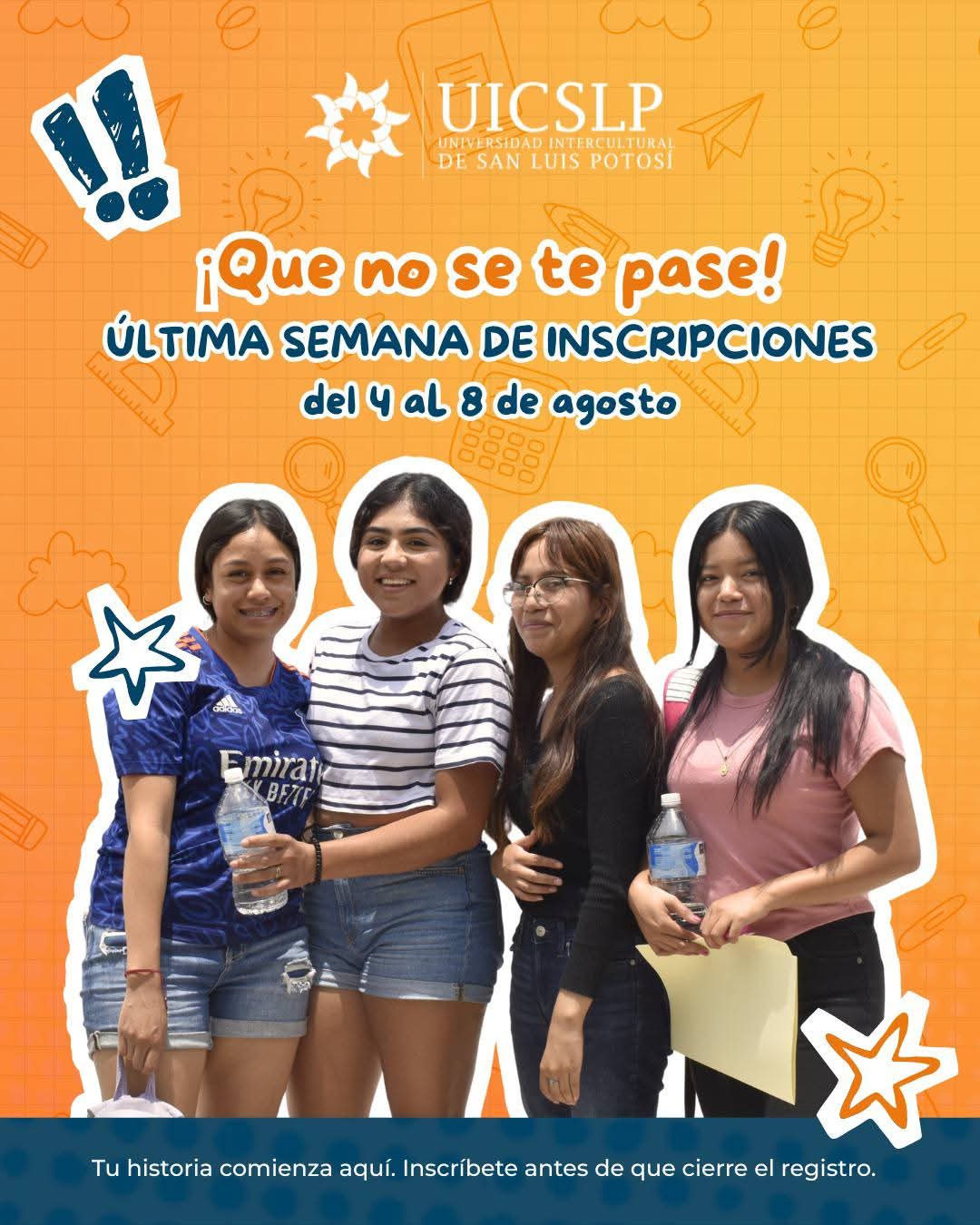 Te invitamos a formar parte de la Universidad Intercultural de San Luis Potosí (UICSLP), Campus Cárdenas, para el ciclo escolar 2025-2026.
