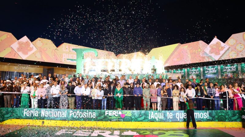 Arranque de la Feria Nacional Potosina 2025