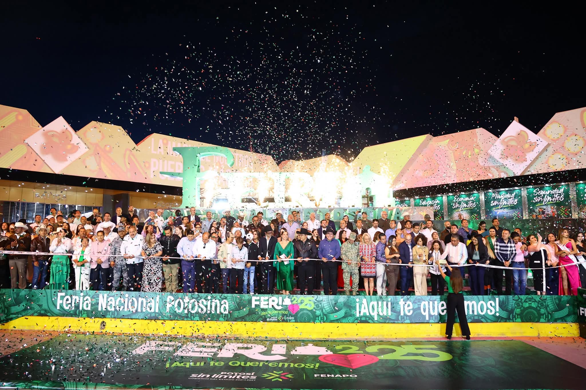 Arranque de la Feria Nacional Potosina 2025
