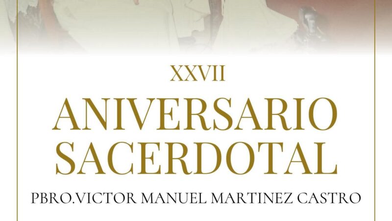 XXVII ANIVERSARIO SACERDOTAL