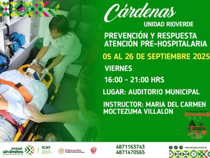 🇲🇽 Capacítate y profesionalízate en Cárdenas este SEPTIEMBRE! 🇲🇽