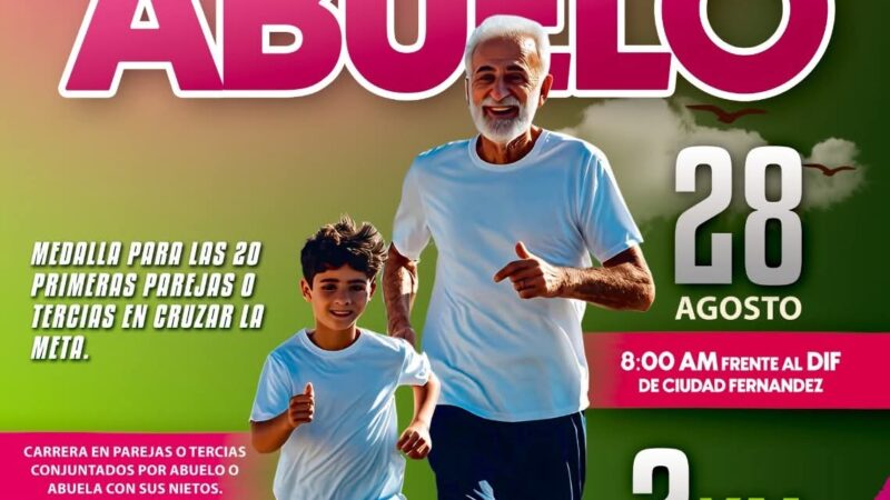 CORRE O CAMINA CON TU ABUELO O ABUELA: UNA CARRERA HACIA EL CORAZÓN DE LA FAMILIA