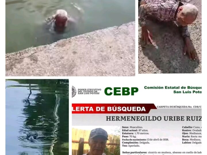 🚨Tamaulipas; Abuelito que tiene reporte de desaparecido salvó de ser devorado por un cocodrilo.😮