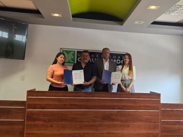 AYUNTAMIENTO DE SANTA CATARINA FIRMÓ CONVENIO CON UNIVERSIDAD CUAUHTÉMOC