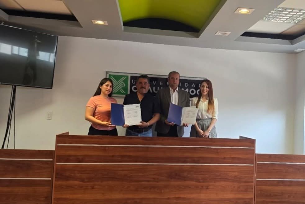 AYUNTAMIENTO DE SANTA CATARINA FIRMÓ CONVENIO CON UNIVERSIDAD CUAUHTÉMOC