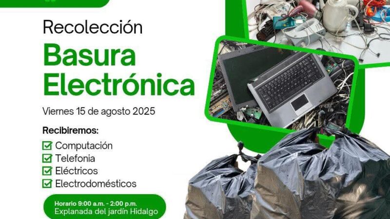 ♻️ Campaña de Recolección de Basura Eléctrica y Electrónica ♻️