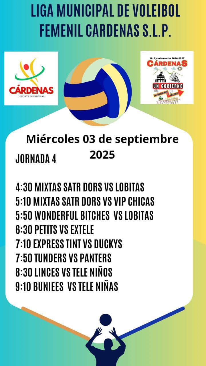 ¡Retomamos Actividades en la Liga Municipal de Voleibol Femenil! 🏐