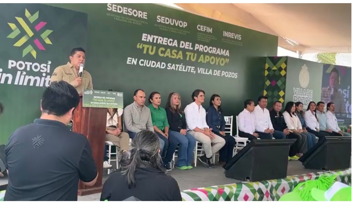 La Entrega de Terrenos es una Realidad.