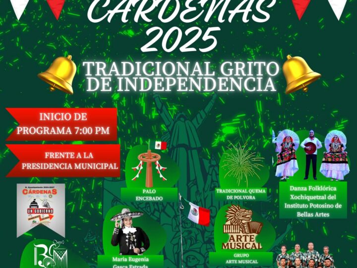NOCHE MEXICANA EN CARDENAS.