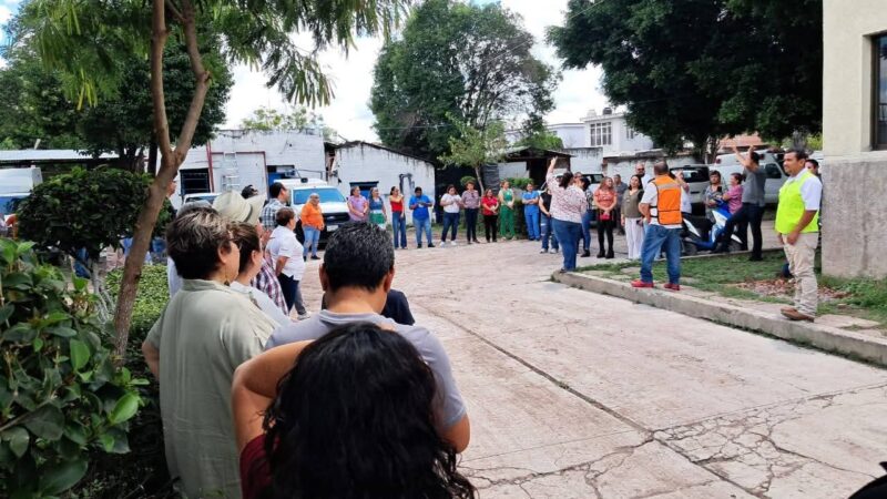 Este 19 de septiembre, la Jurisdicción Sanitaria No. IV de Rioverde participó activamente en el Segundo Simulacro Nacional 2025.