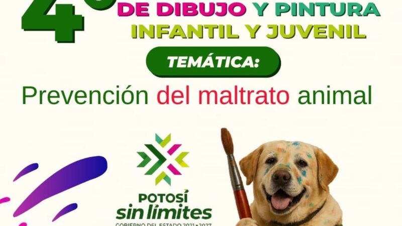 4° Concurso Estatal de Dibujo y Pintura: Prevención del Maltrato Animal