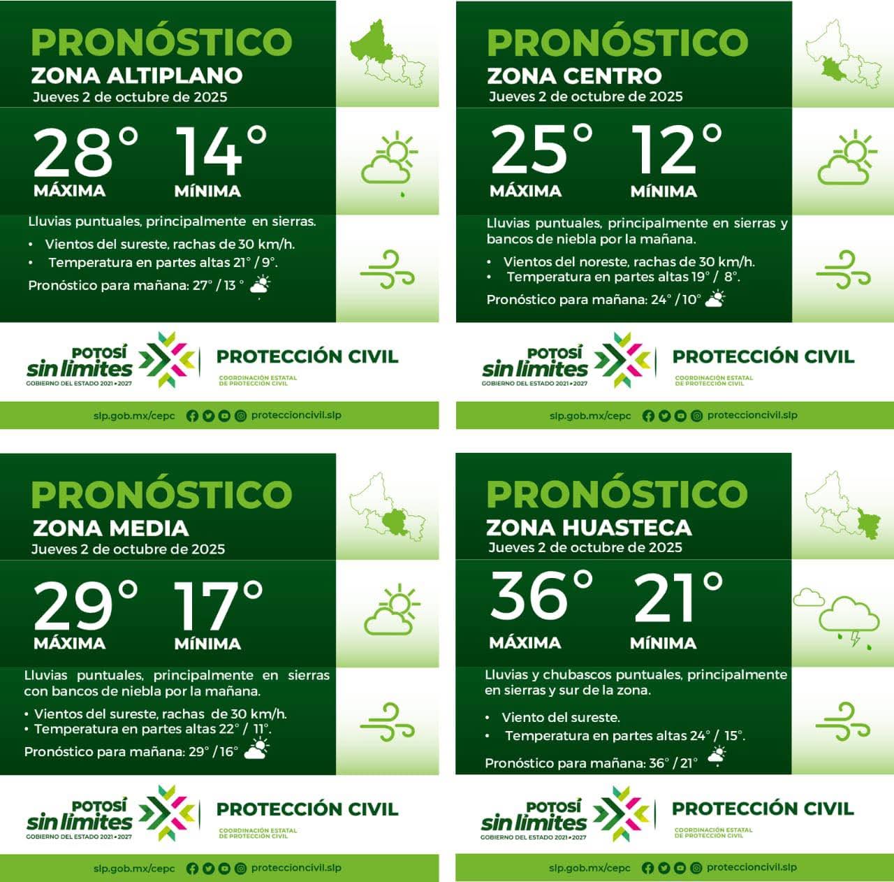 🔴 LA COORDINACIÓN ESTATAL DE PROTECCIÓN CIVIL INFORMA:🔴