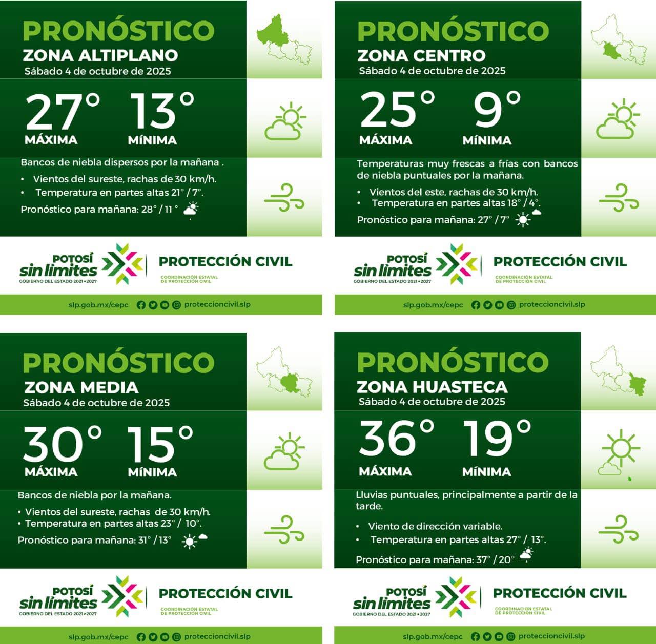 LA COORDINACIÓN ESTATAL DE PROTECCIÓN CIVIL INFORMA:🔴