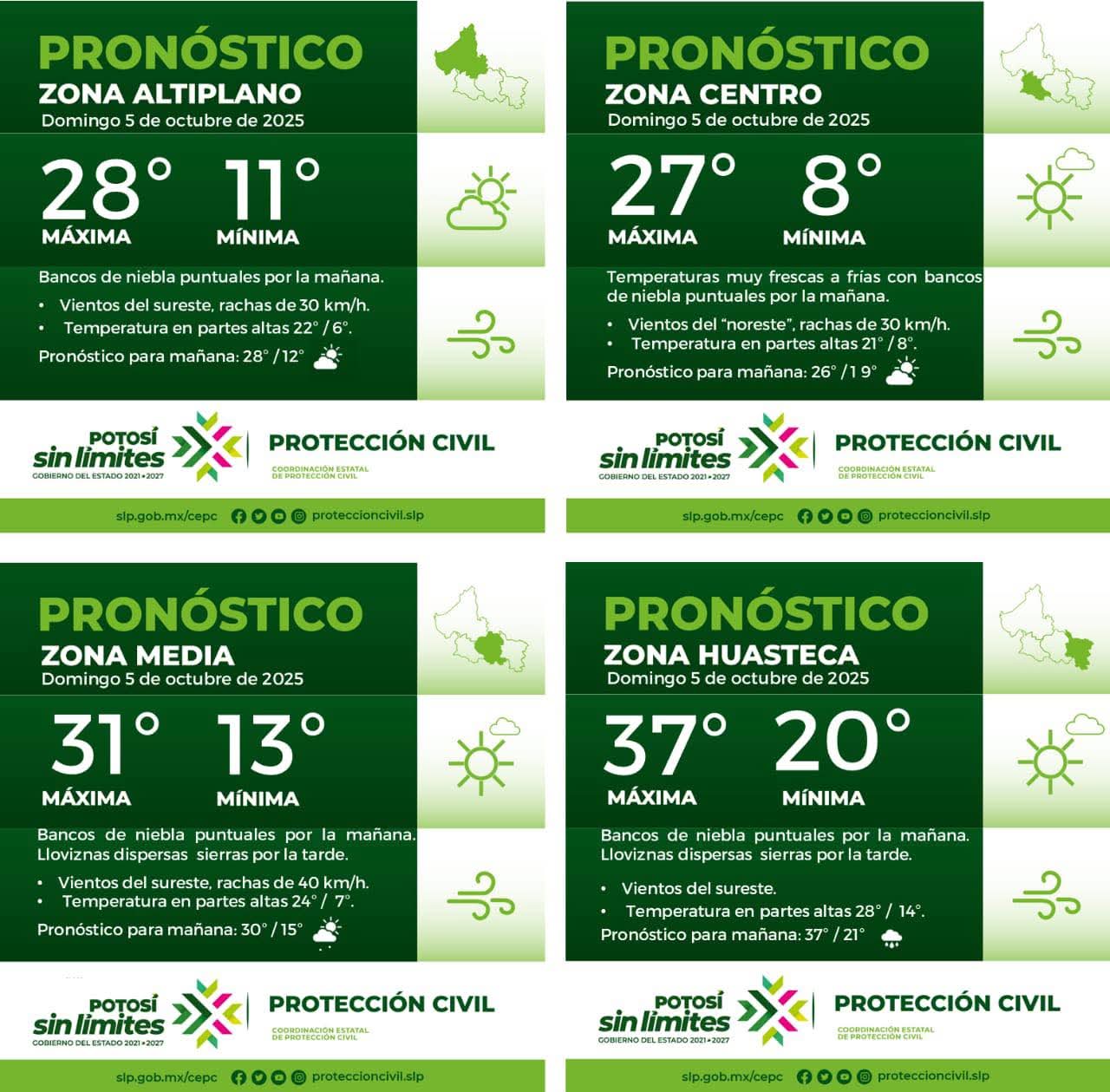 🔴 LA COORDINACIÓN ESTATAL DE PROTECCIÓN CIVIL INFORMA:🔴