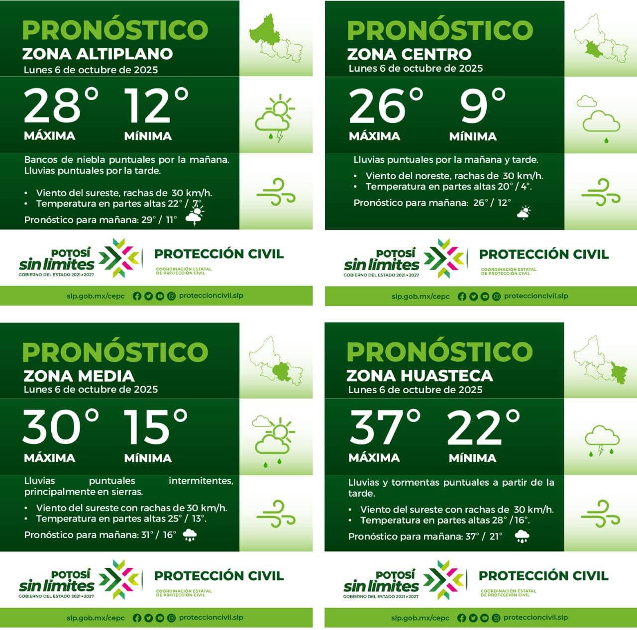 🔴 LA COORDINACIÓN ESTATAL DE PROTECCIÓN CIVIL INFORMA:🔴