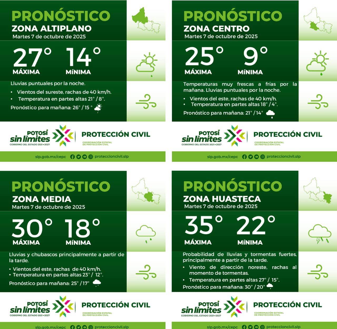 🔴 LA COORDINACIÓN ESTATAL DE PROTECCIÓN CIVIL INFORMA:🔴