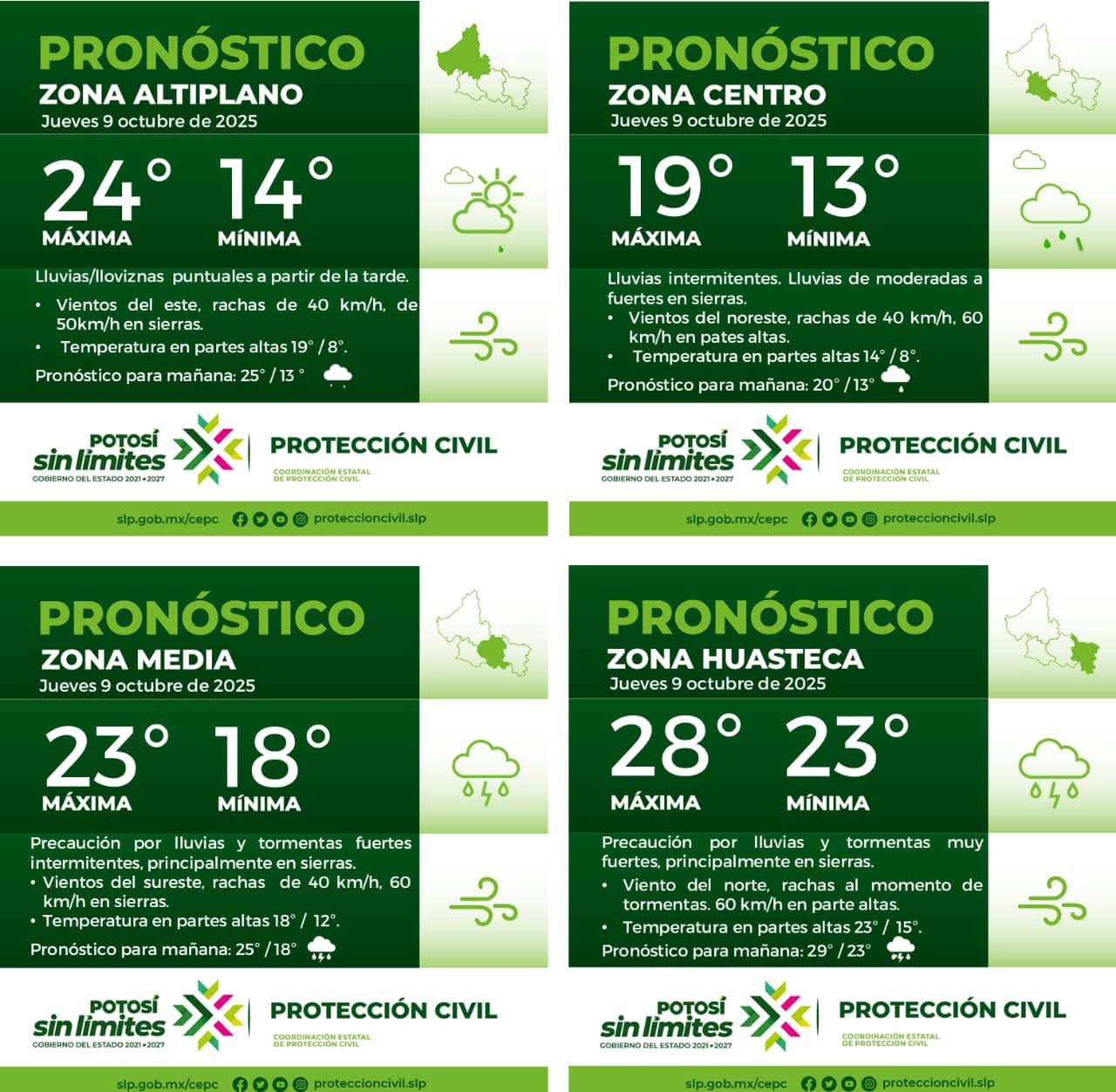 🔴 LA COORDINACIÓN ESTATAL DE PROTECCIÓN CIVIL INFORMA:🔴