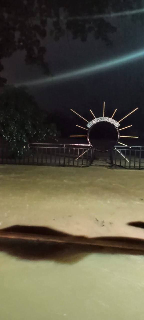 🚨 ¡ALERTA MÁXIMA EN AXTLA! RÍO AXTLA COMIENZA A DESBORDARSE 🚨