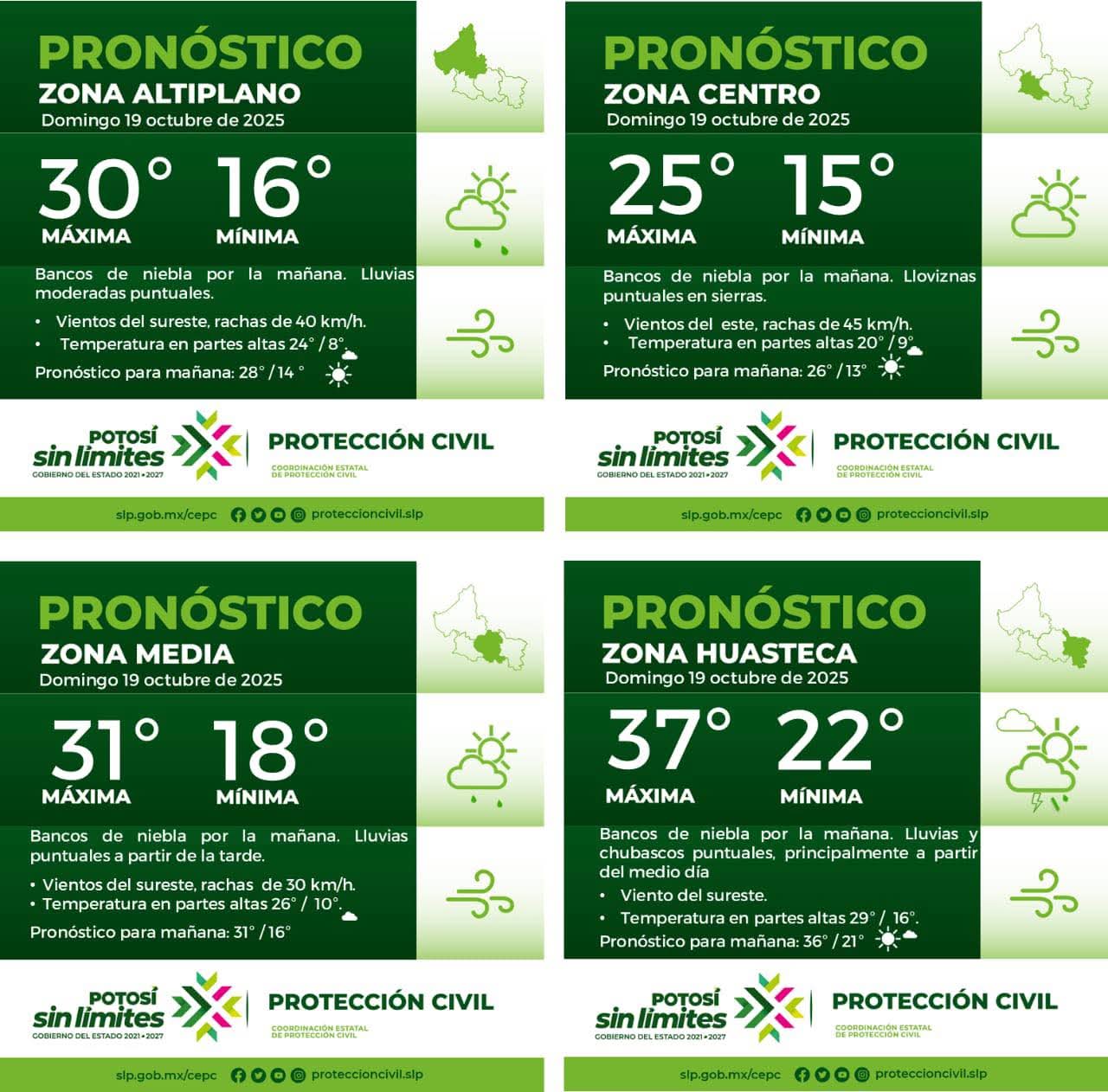 🔴 LA COORDINACIÓN ESTATAL DE PROTECCIÓN CIVIL INFORMA:🔴