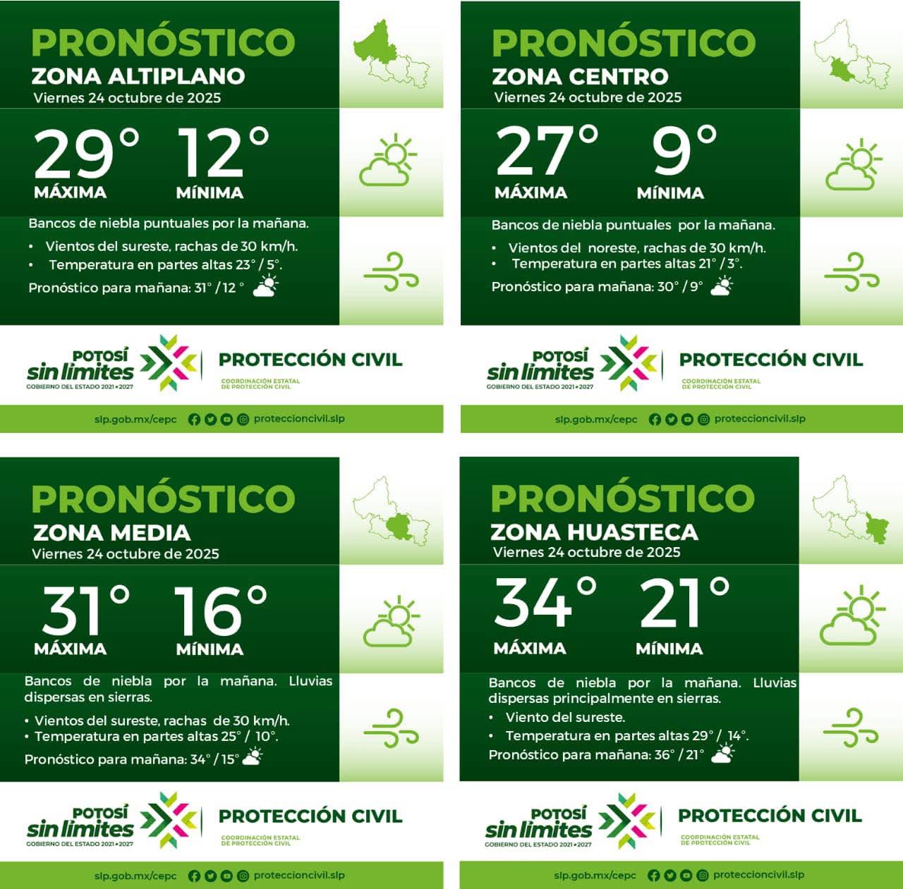 🔴 LA COORDINACIÓN ESTATAL DE PROTECCIÓN CIVIL INFORMA:🔴