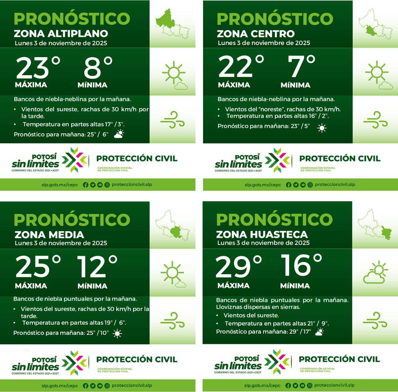 🔴 LA COORDINACIÓN ESTATAL DE PROTECCIÓN CIVIL INFORMA:🔴