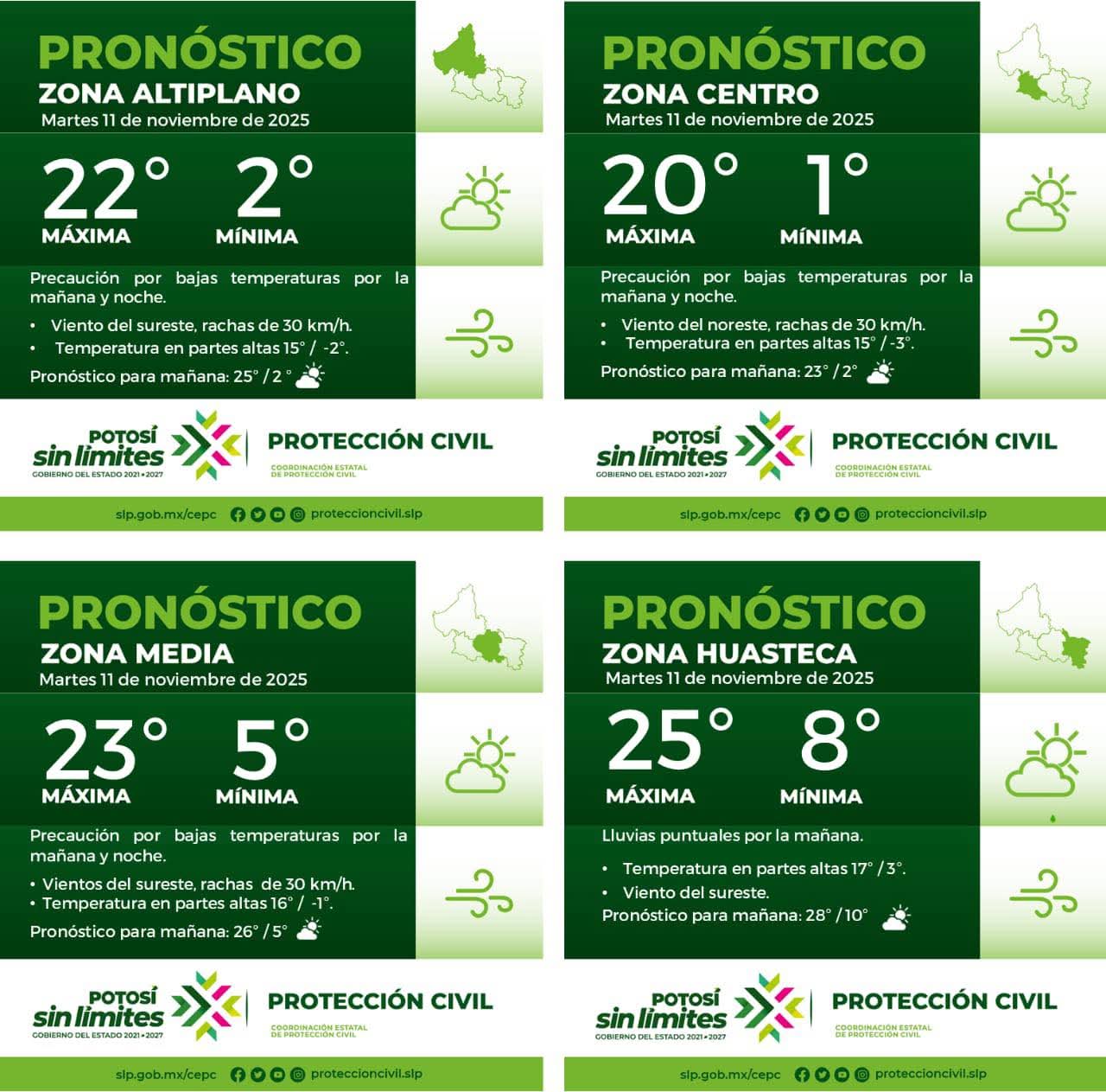 🔴 LA COORDINACIÓN ESTATAL DE PROTECCIÓN CIVIL INFORMA:🔴