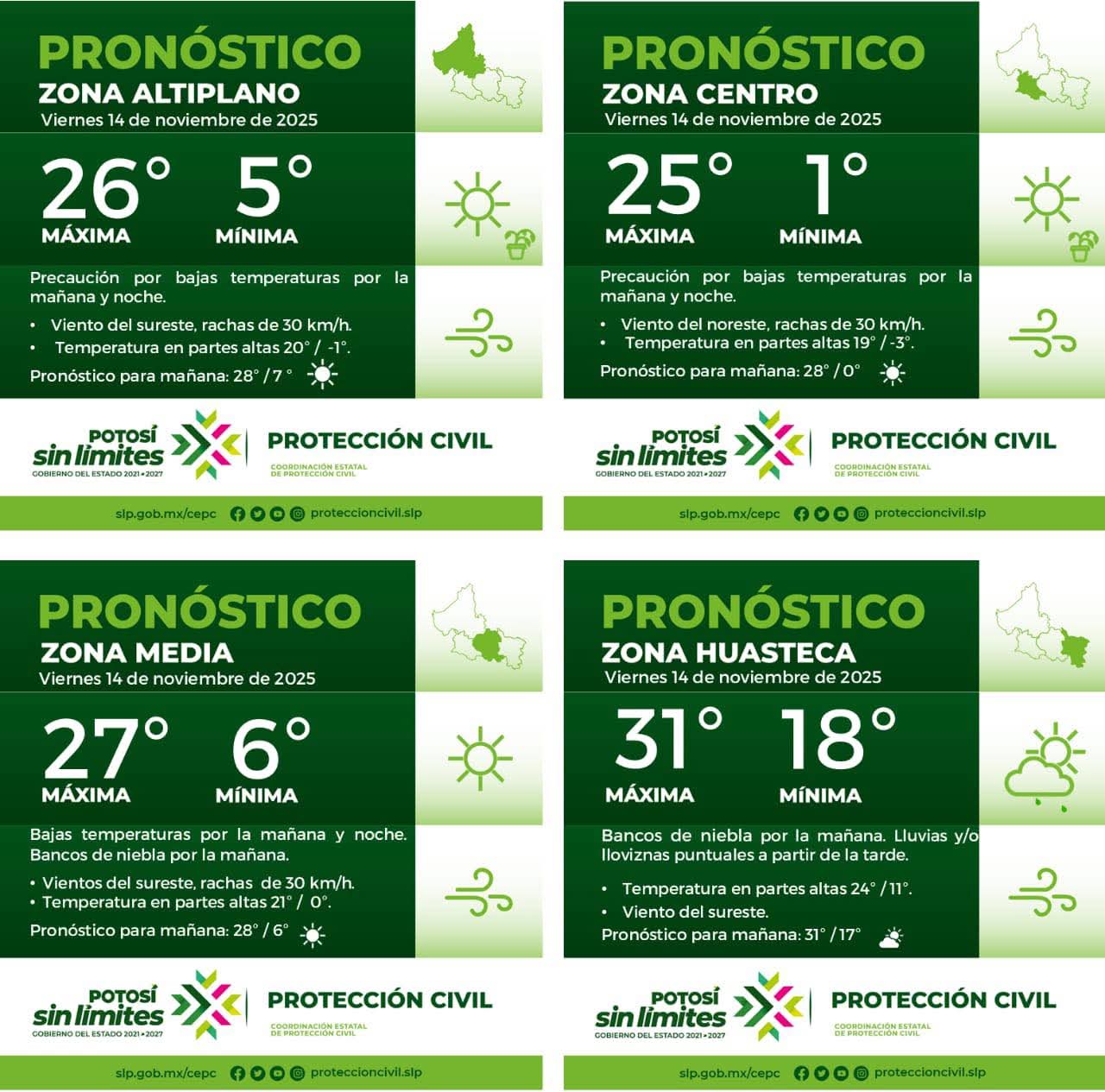 LA COORDINACIÓN ESTATAL DE PROTECCIÓN CIVIL INFORMA:🔴